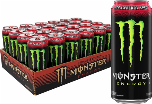 Fresa es el nuevo sabor de la bebida energética Monster