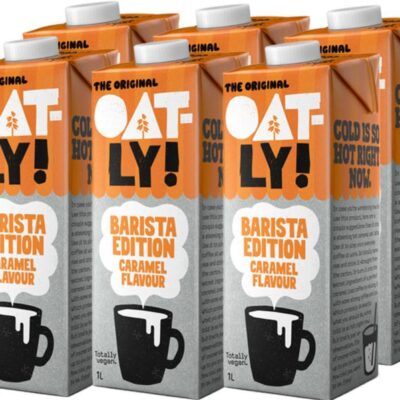 Llegan los nuevos sabores de Oatly barista edition.