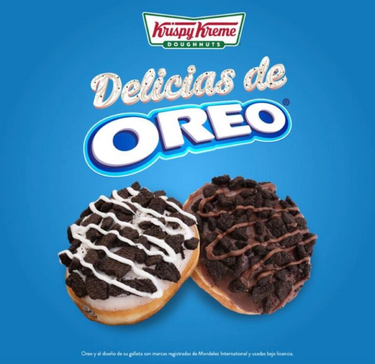 La cadena de donuts Krispy Kreme lanza una edición con Oreo.