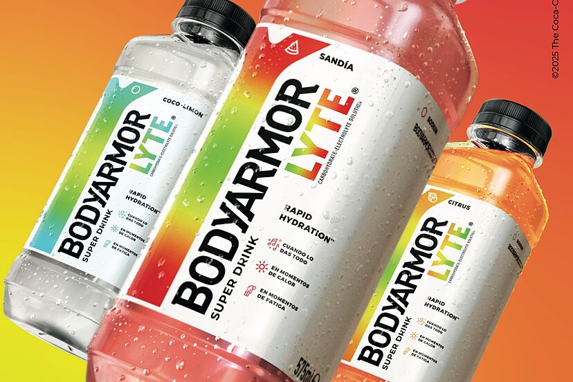 La bebida deportiva BodyArmor llega a España de la mano de Coca Cola