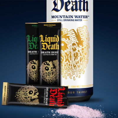 Liquid Death… Ahora en polvo liofilizado.