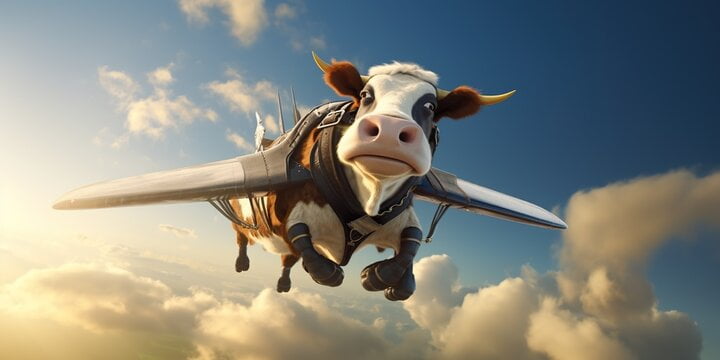En este momento estás viendo Llega el combustible para aviones fabricado con… leche de vaca.
