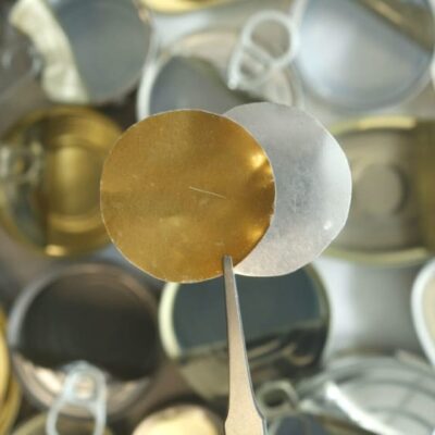 Recubrimiento natural de deshechos de tomates para el interior de latas y envases alimentarios.