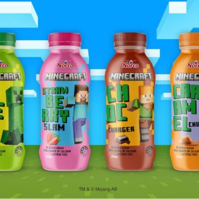Minecraft lanza su propia bebida… en Australia y Nueva Zelanda.