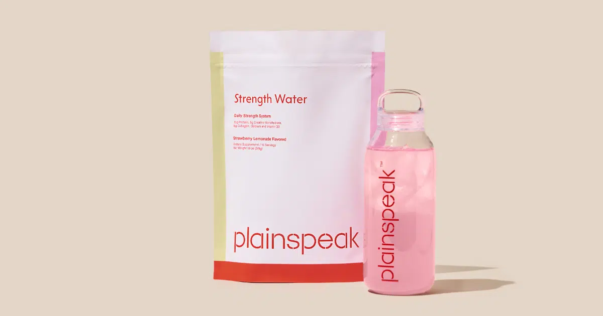 Strenght Water es un nuevo suplemento funcional completo específico para mujeres