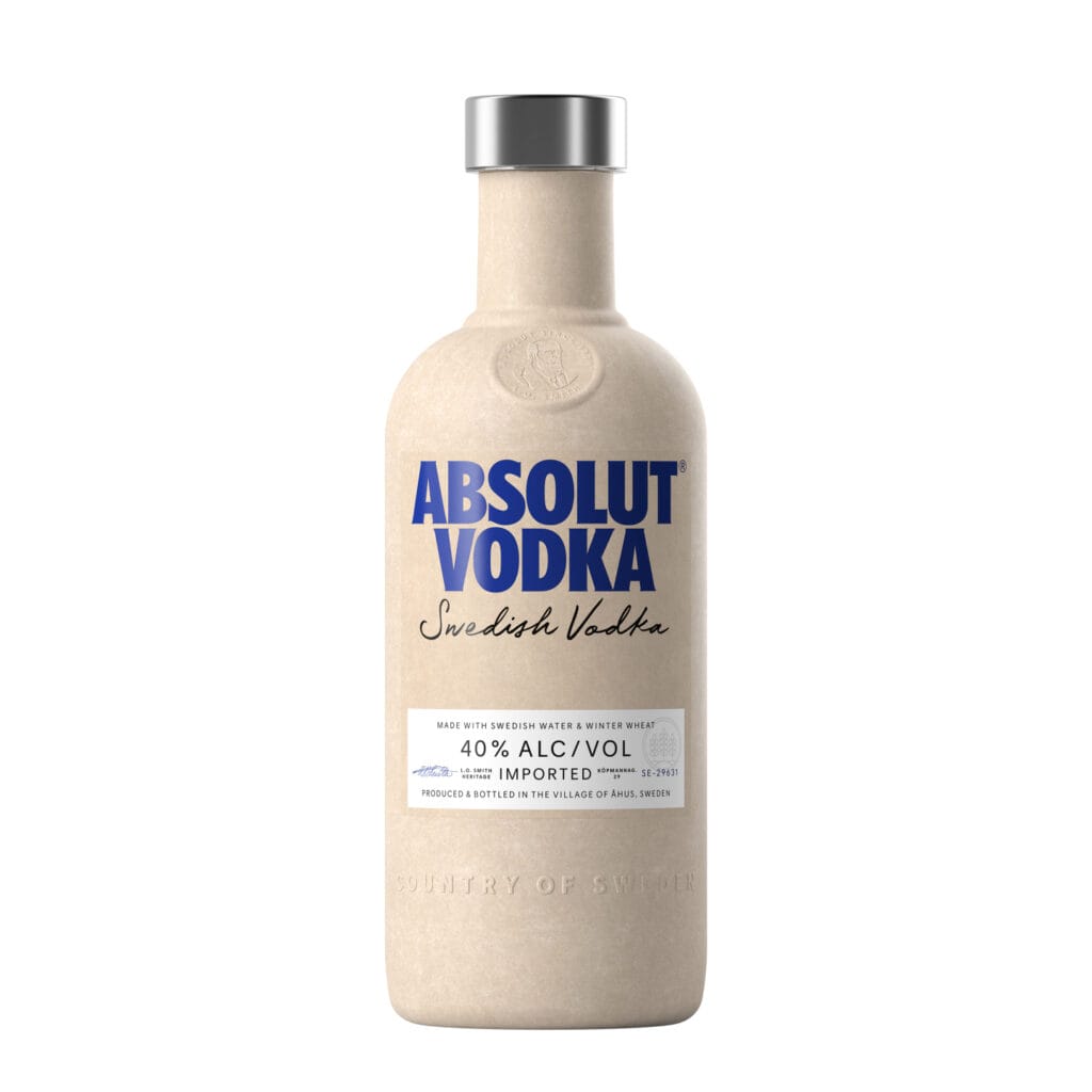 En este momento estás viendo Nueva Absolut Vodka en botella (y tapón) de papel.