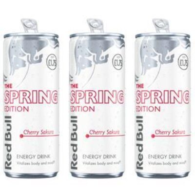 Ya está aquí la edición de primavera de Red Bull.
