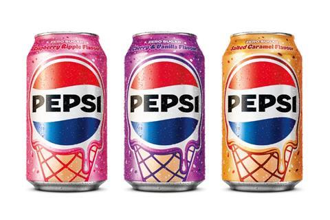 Llega loa Pepsi con nuevos sabores inspirados en helados.