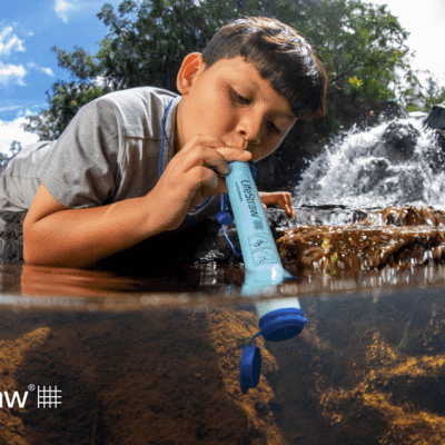 LifeStraw. El dispositivo que evita que bebas agua contaminada.