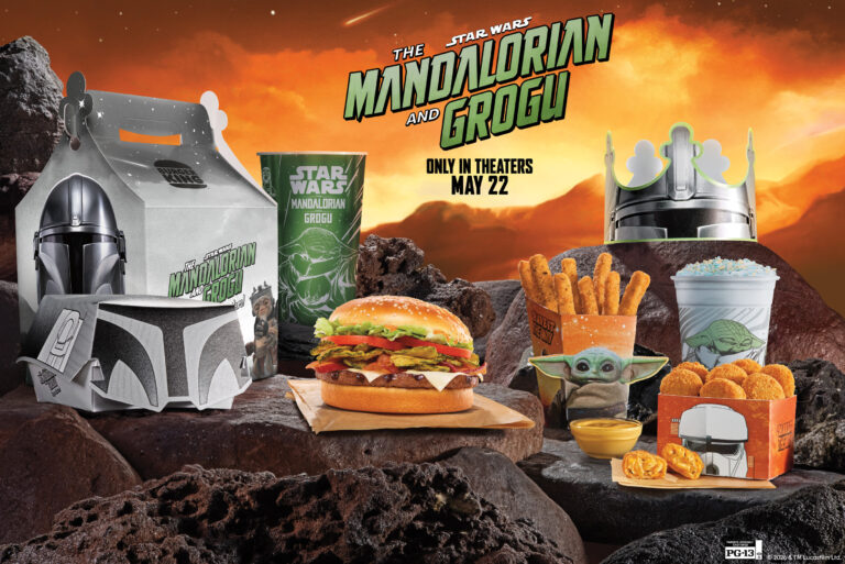 Burger King lanza una promoción exclusiva por el estreno de la nueva película de Star Wars: The Mandalorian y Grogu.