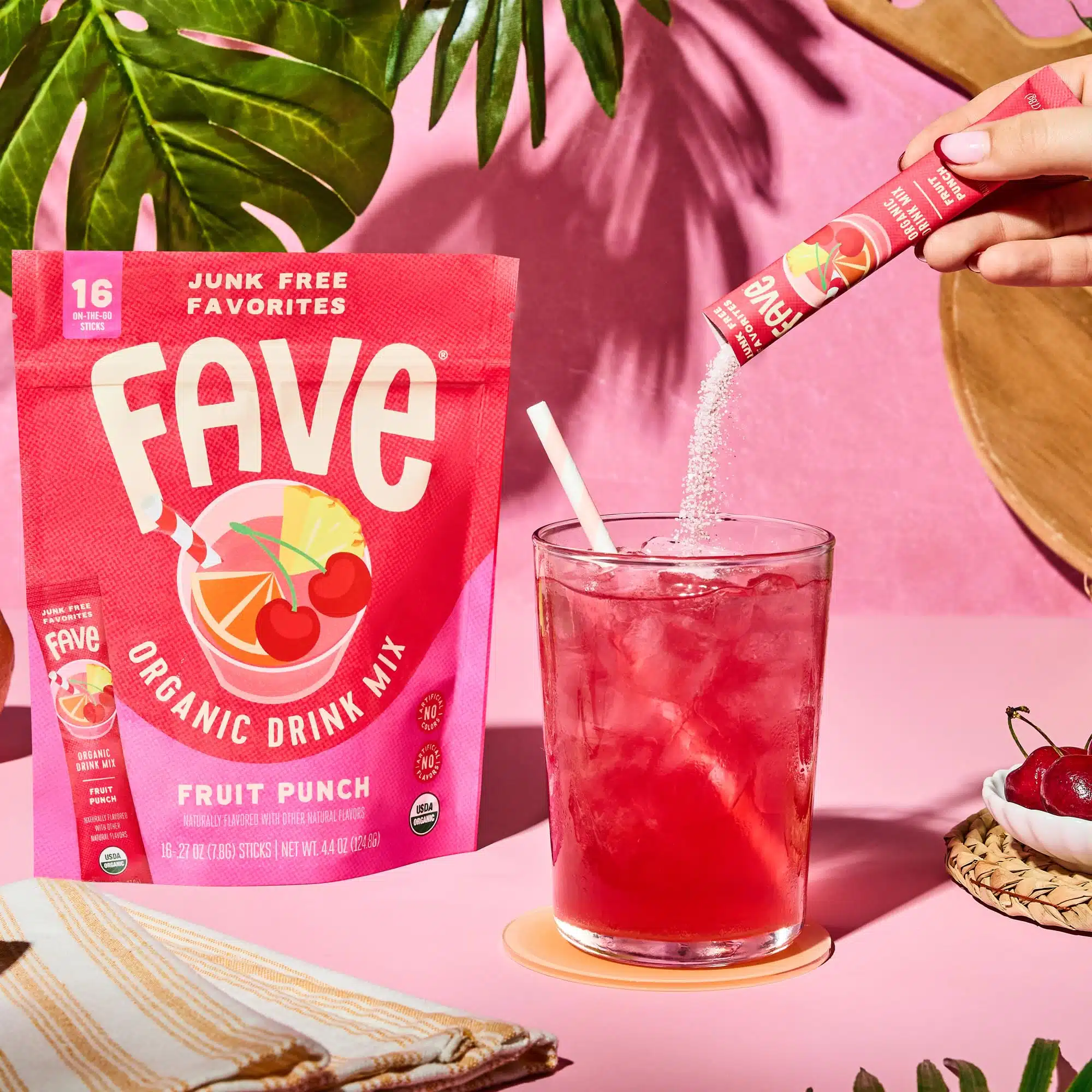 Fave es una nueva bebida en polvo lista para mezclar con agua y sin ingredientes artificiales.