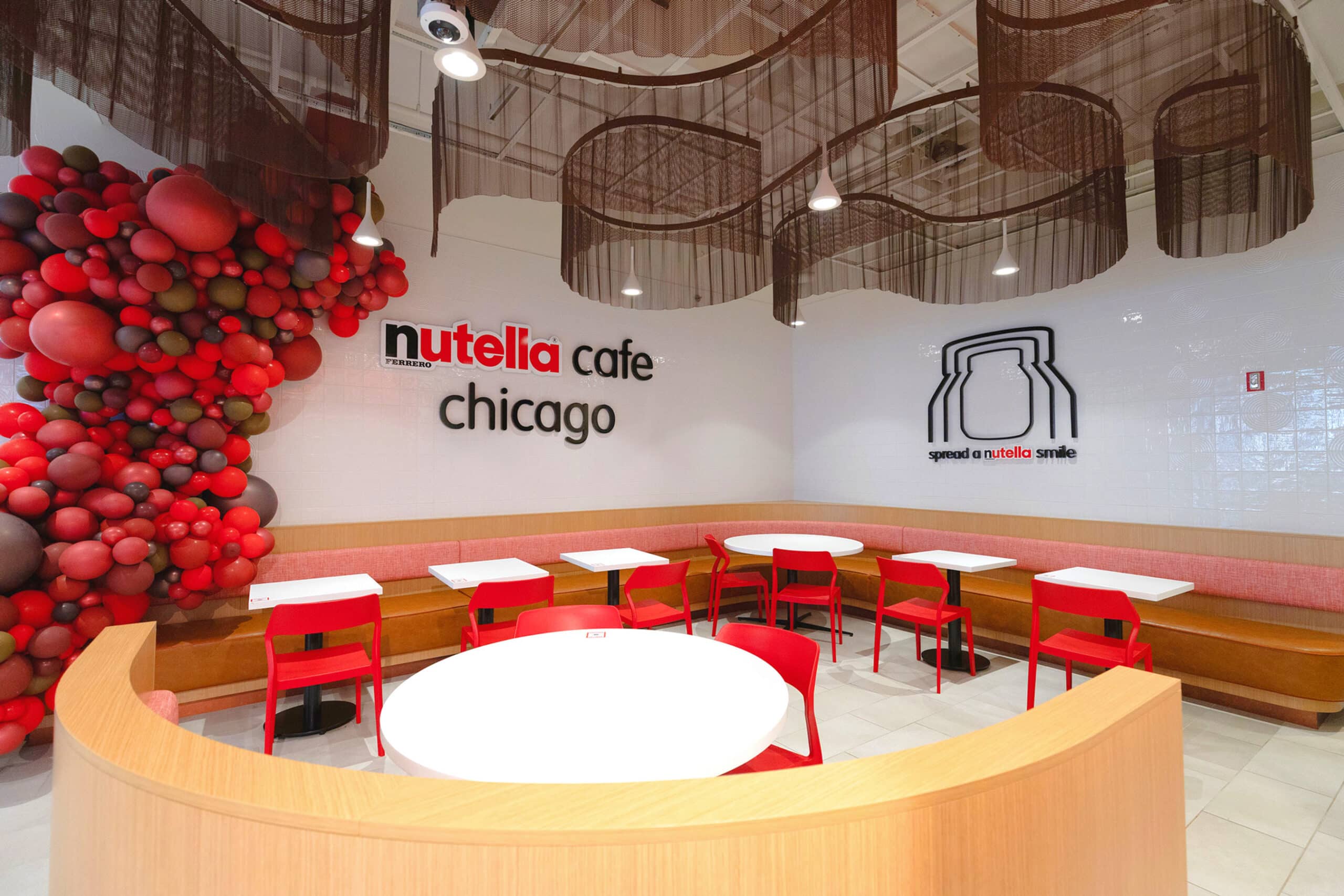 Ferrero ha renovado por completo su Nutella Cafe de Chicago.