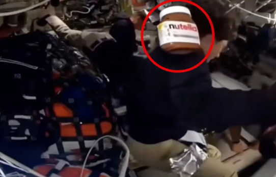 Aparece un tarro de Nutella durante la misión espacial Artemis II