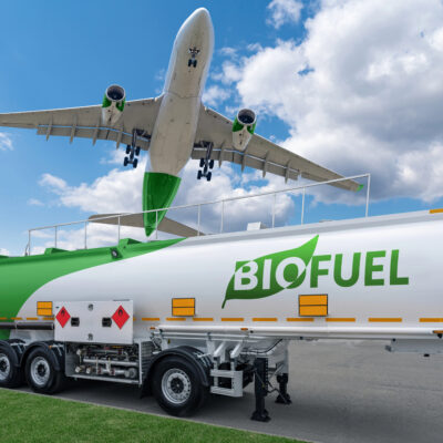 Aviones que vuelan con… grasa de cerdos.