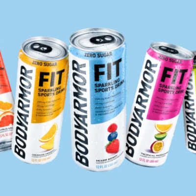 Bodyarmor lanza su primera bebida deportiva… con gas.
