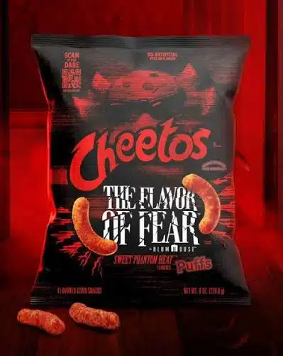 Cheetos se adelanta a Halloween con una versión terrorífica.