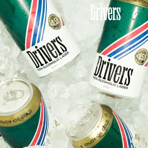 Drivers la cerveza australiana sin alcohol que quiera cautivar a los amantes de la F1 y los automóviles deportivos clásicos.