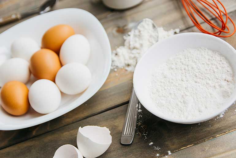 Proteína de huevo, sin gallinas, gracias a la fermentación de precisión en laboratorio.