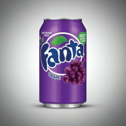 Llega el nuevo sabor de Fanta. Fanta sabor a uva.