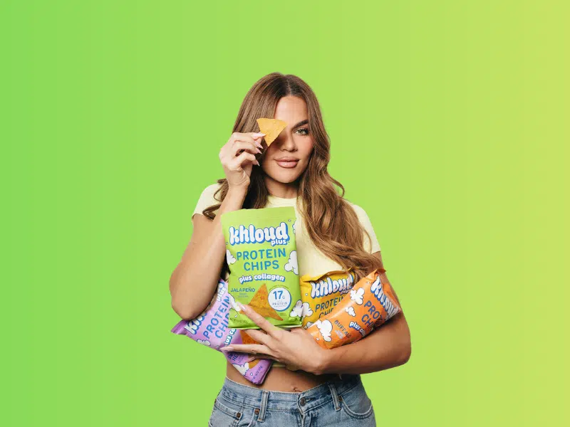 Las Kardashian lanzan un nuevo snack proteico, ahora con colágeno