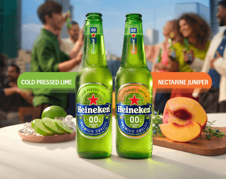 Llegan dos nuevas variedades de cerveza Heineken 0.0. Ahora con sabores y aromas añadidos.