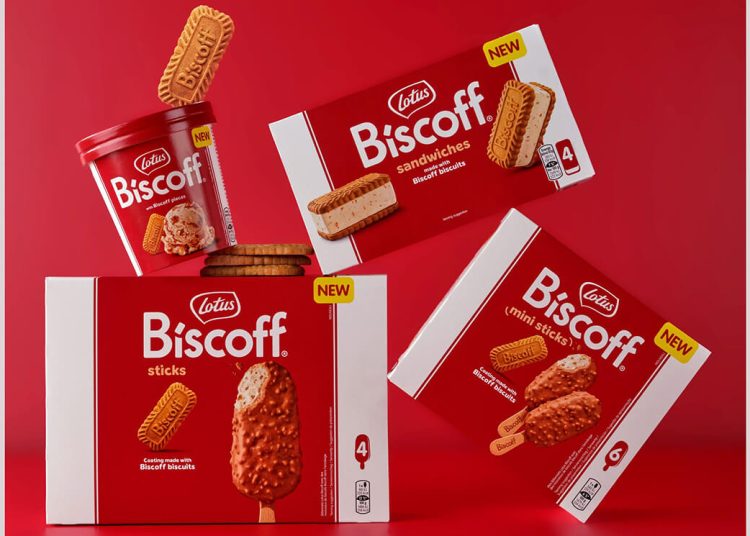 Llegan los nuevos helados de Lotus Biscoff