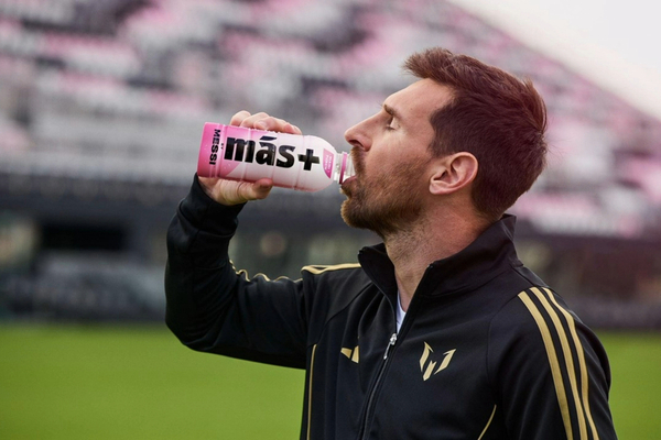 La bebida funcional del futbolista Messi, se retira del mercado.