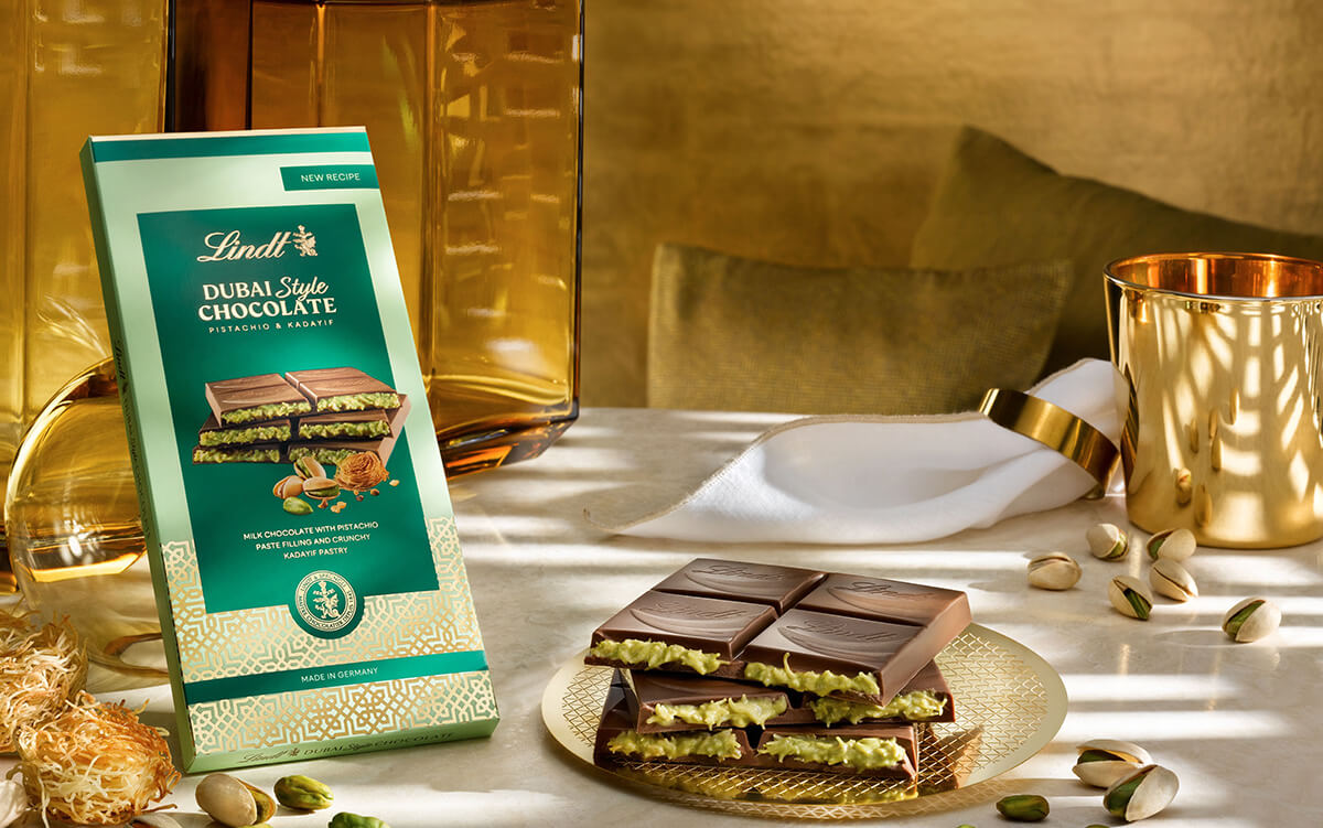 Llegan las nuevas variedades de chocolate Dubai de Lindt