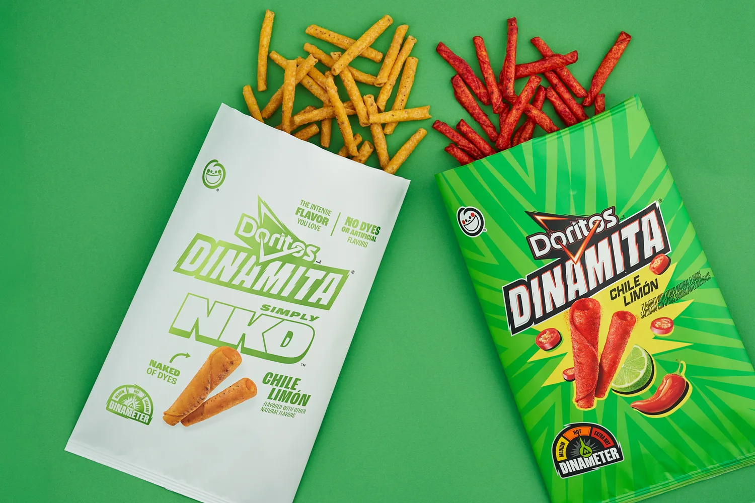 Ya están aquí los Doritos Simply Dinamita. Más ligeros pero igual de picantes.