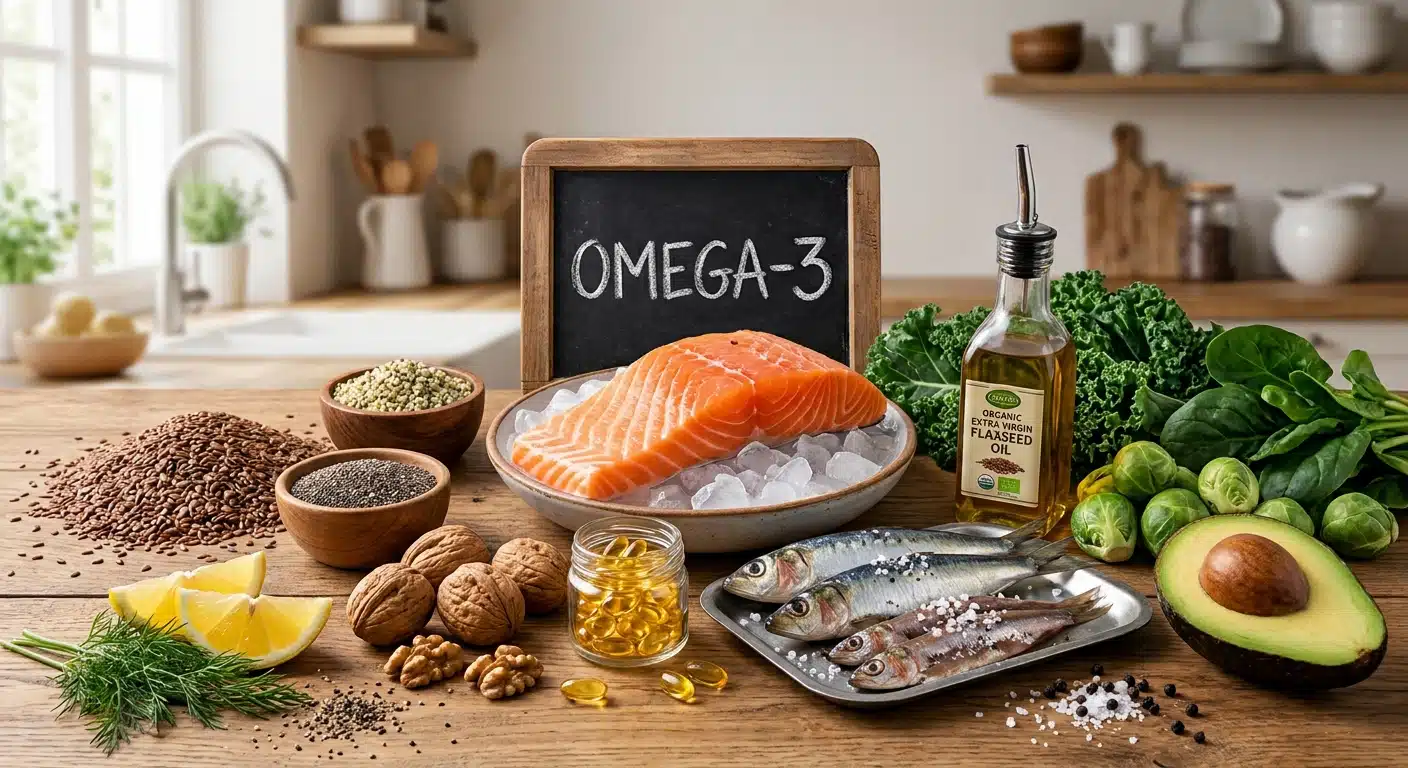 Ácidos grasos de cadena corta como el Omega-3 son esenciales para el funcionamiento de nuestro organismo.