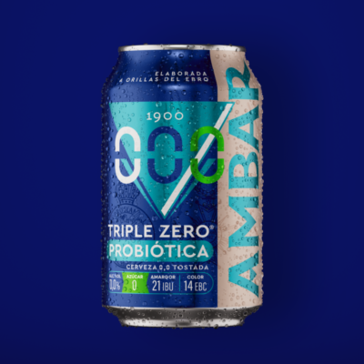 Ambar lanza la primera cerveza 0.0 del mundo con… probióticos.