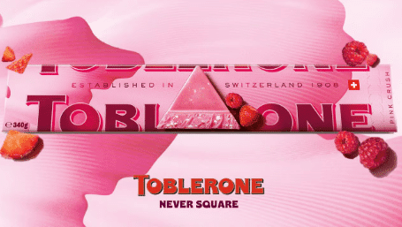 El Toblerone Pink Crush dejará de ser una edición limitada para formar parte de la oferta fija de Mondelez.