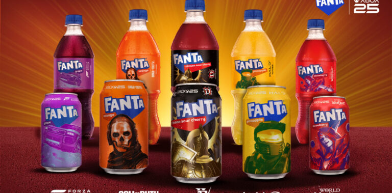 Xbox se asocia a Fanta para el lanzamiento de unas bebidas edición limitada basadas en sus videojuegos más míticos.
