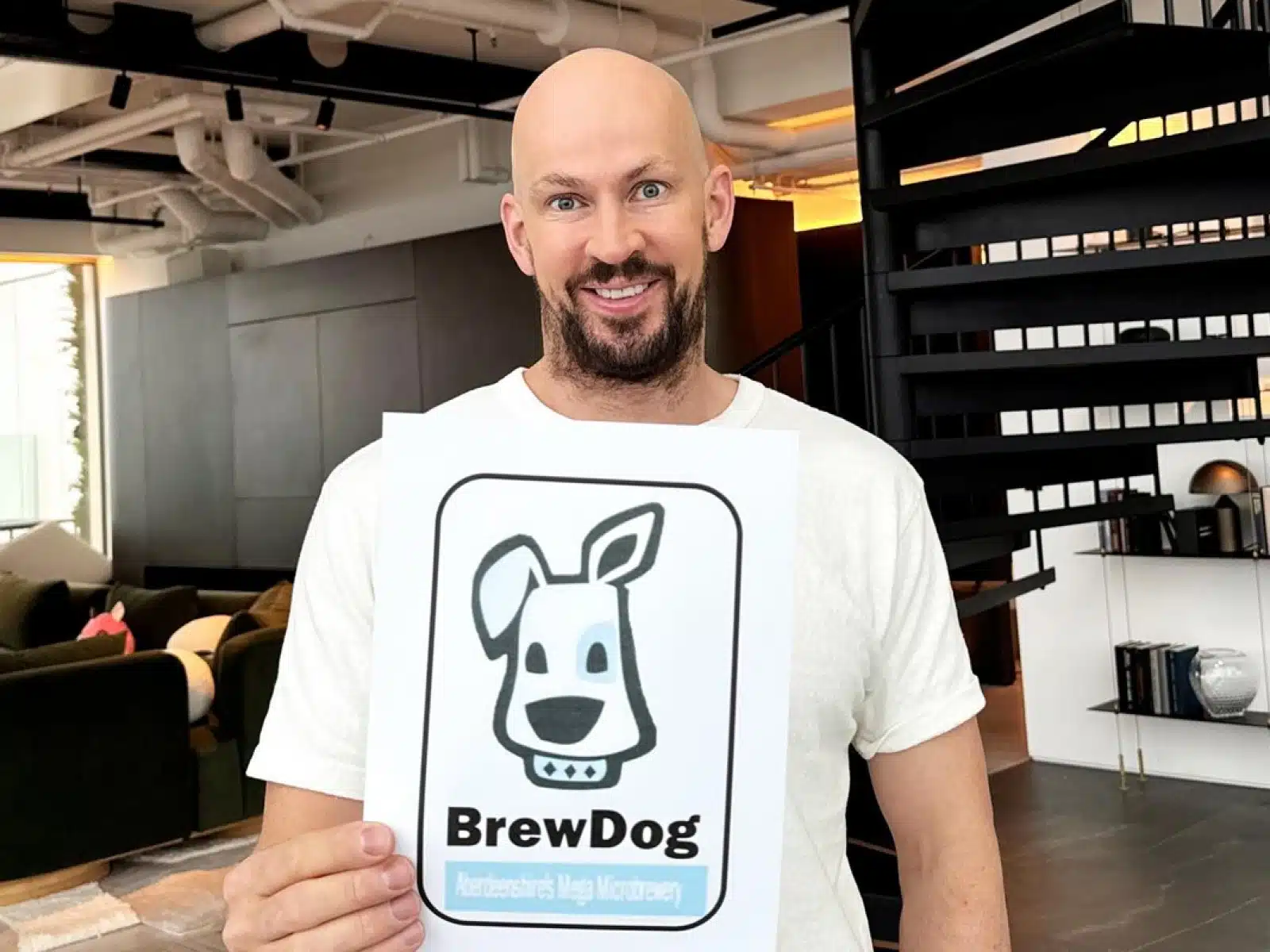 James Watt, ex CEO de BrewDog ha vuelto a crear una nueva marca de cerveza.