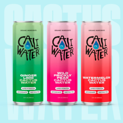 ¿Lo último en hidratación?… agua de cactus.