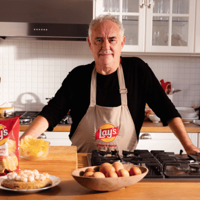 Tortilla de patatas de bolsa… Adrià gracias por nada.