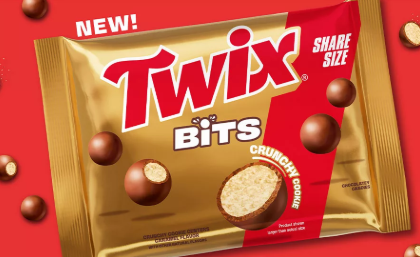 El snack de chocolate Twix se lanza en formato bola en lugar de las barritas de siempre.