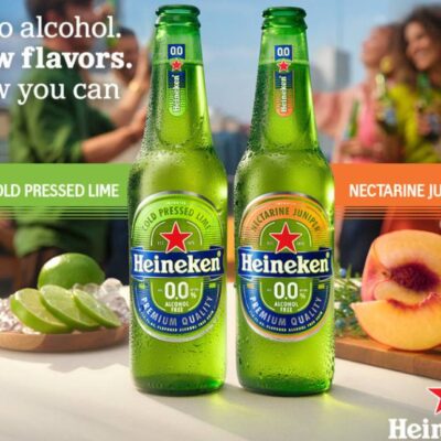 Heineken 0.0 ahora con… sabores diferentes.