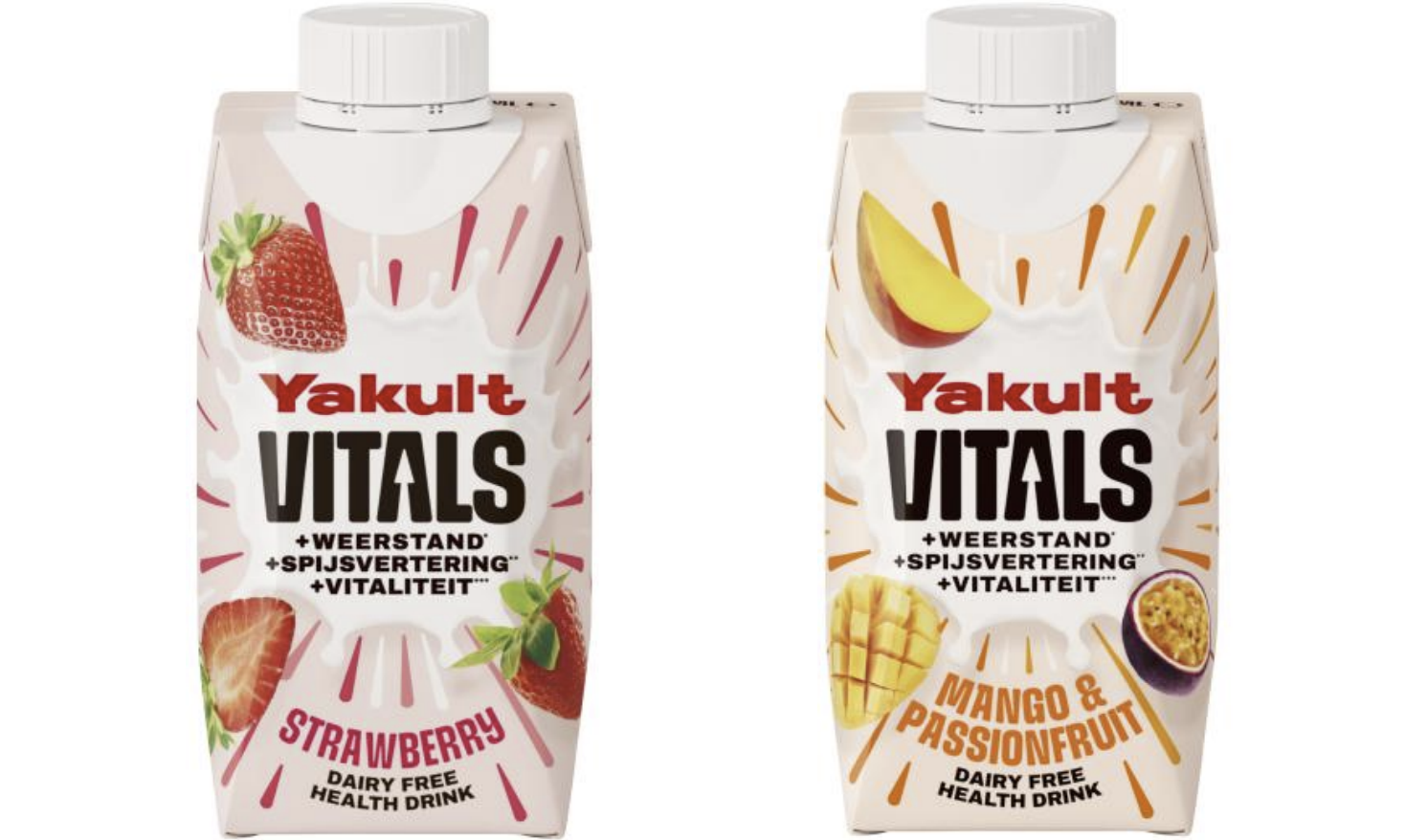 La firma japonesa de productos probióticos, Yakult lanza un nuevo bebible sin lácteos y sin probióticos.